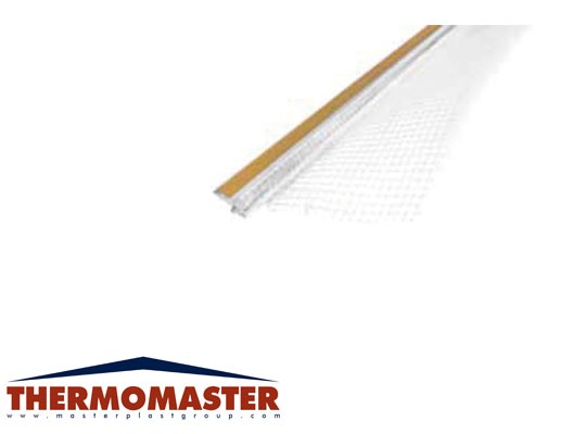 Thermomaster W-PROF - Αυτοκόλλητο Προφίλ από PVC με Υαλόπλεγμα για Συνδέσεις σε Παράθυρα