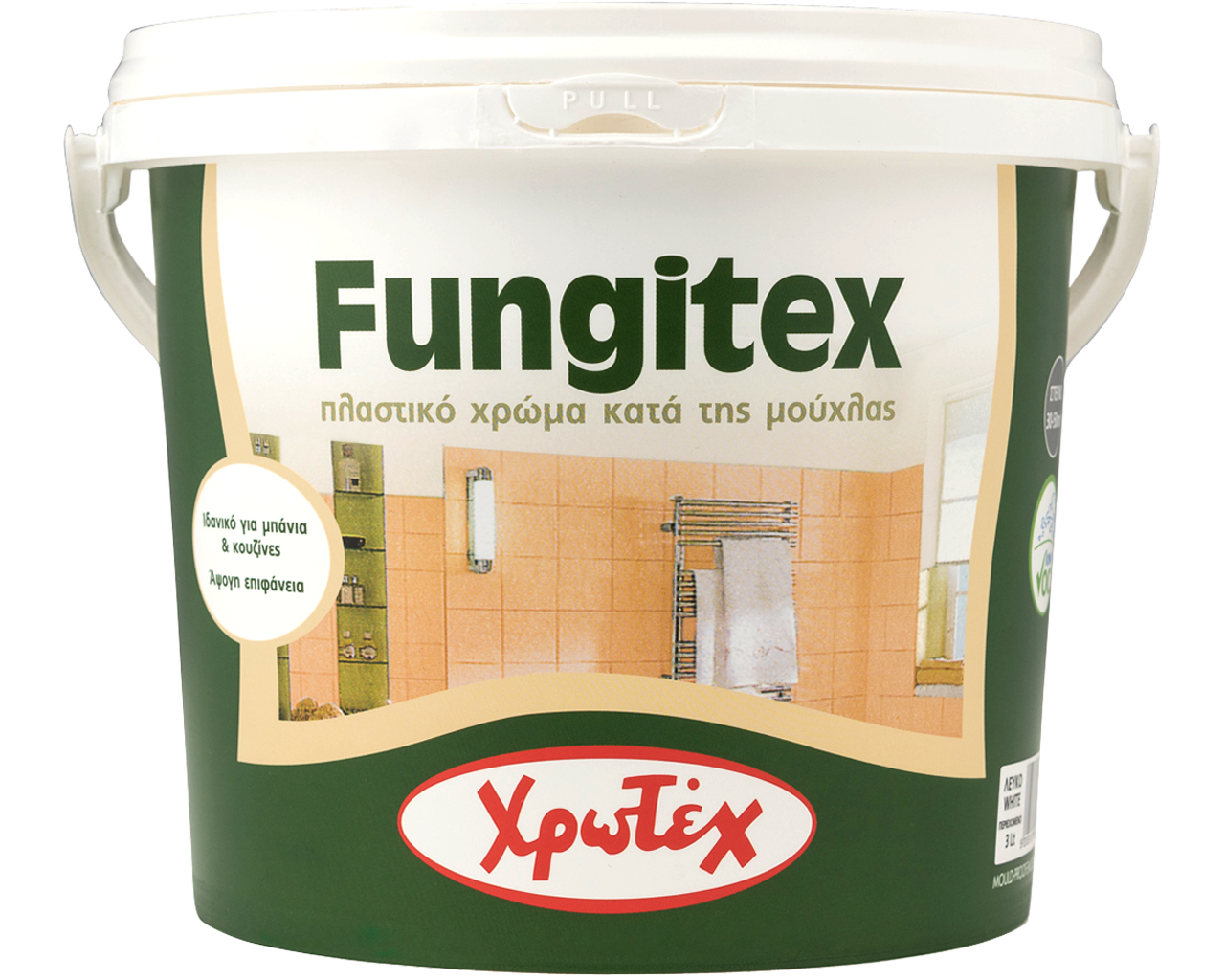 FUNGITEX - Πλαστικό χρώμα κατά της μούχλας