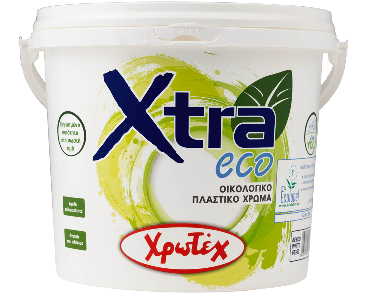 XTRA ECO - Οικολογικό πλαστικό χρώμα εσωτερικής χρήσης