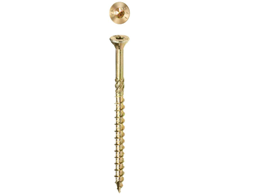 Torx WKCS - Ξυλόβιδες Νέας Γενιάς, Επίπεδης Κεφαλής από Γαλβανισμένο Χάλυβα Χαμηλού Άνθρακα