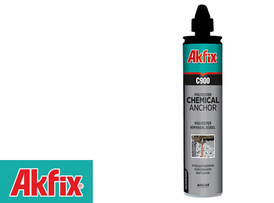 Akfix C900 - Δύο Συστατικών, Πολυεστερικό Υλικό Χημικών Αγκυρώσεων
