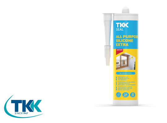 TKK SEAL All Purpose Silicone Extra - Ενός Συστατικού, Ουδέτερη Σιλικόνη Υψηλών Επιδόσεων