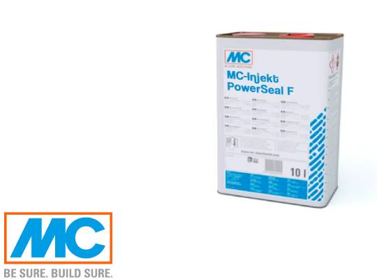 MC-Injekt Powerseal F - Ενός Συστατικού, Εύκαμπτη, Ενέσιμη Πολυουρεθανική Ρητίνη για Μόνιμη Σφράγιση Διαρροών