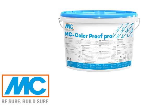 MC-Color Proof pro - Υψηλών Επιδόσεων, Διάφανος, Προστατευτικός Εμποτισμός Σκυροδέματος Έναντι Ενανθράκωσης