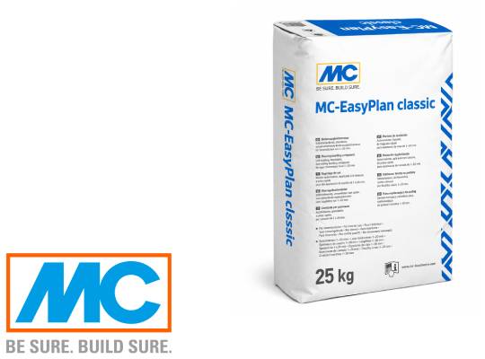 MC-EasyPlan classic - Ενός Συστατικού, Τσιμεντοειδές, Αυτοεπιπεδούμενο Κονίαμα Φινιρίσματος Δαπέδων